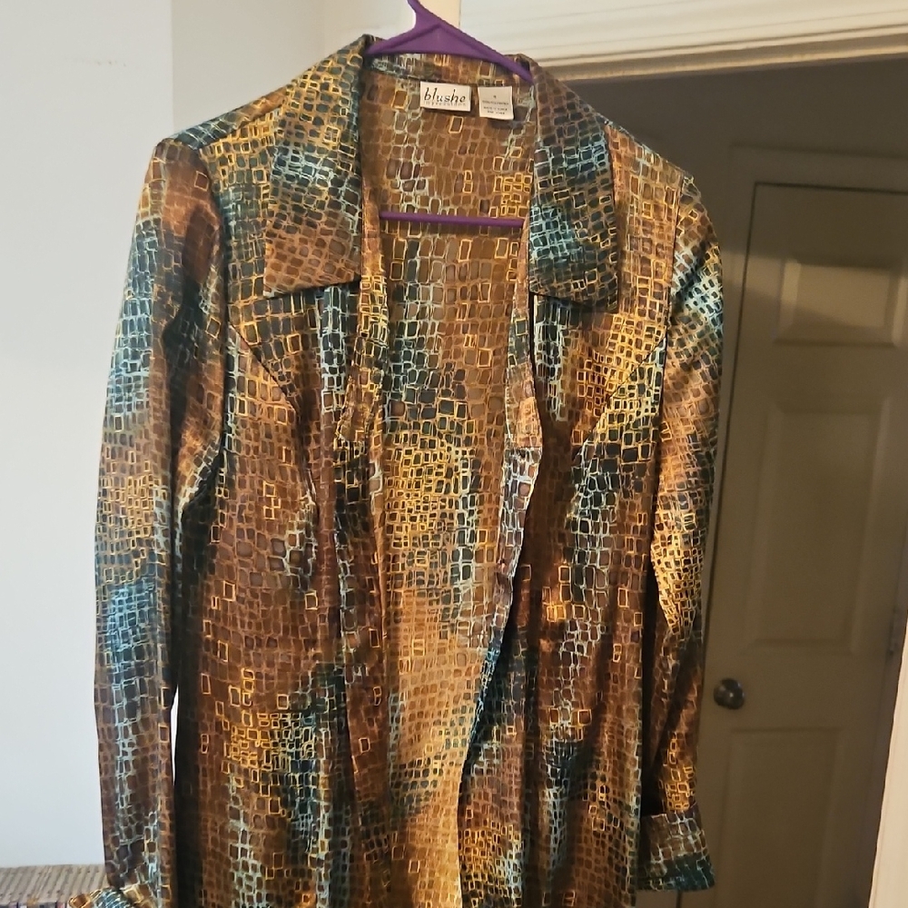 Multicolor Abstract Women's Jacket
